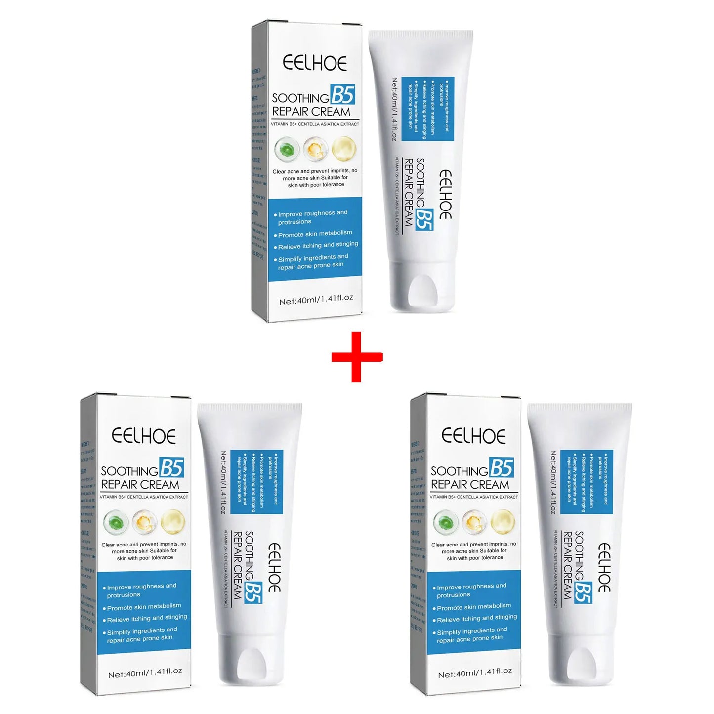 Centella Asiatica Repair Cream — Hydrates, Refines Pores & Soothes Skin