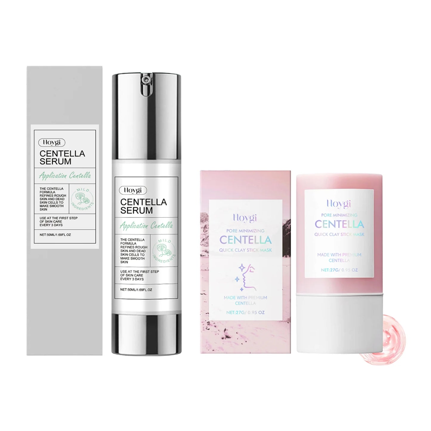 Centella Clay Stick Mask — 5-Minute Glow, Zero Mess