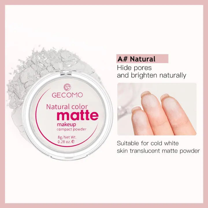 Mattifying Compact Powder — 12-Hour Shine Control