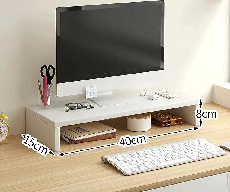 Monitor Riser & Keyboard Storage Stand