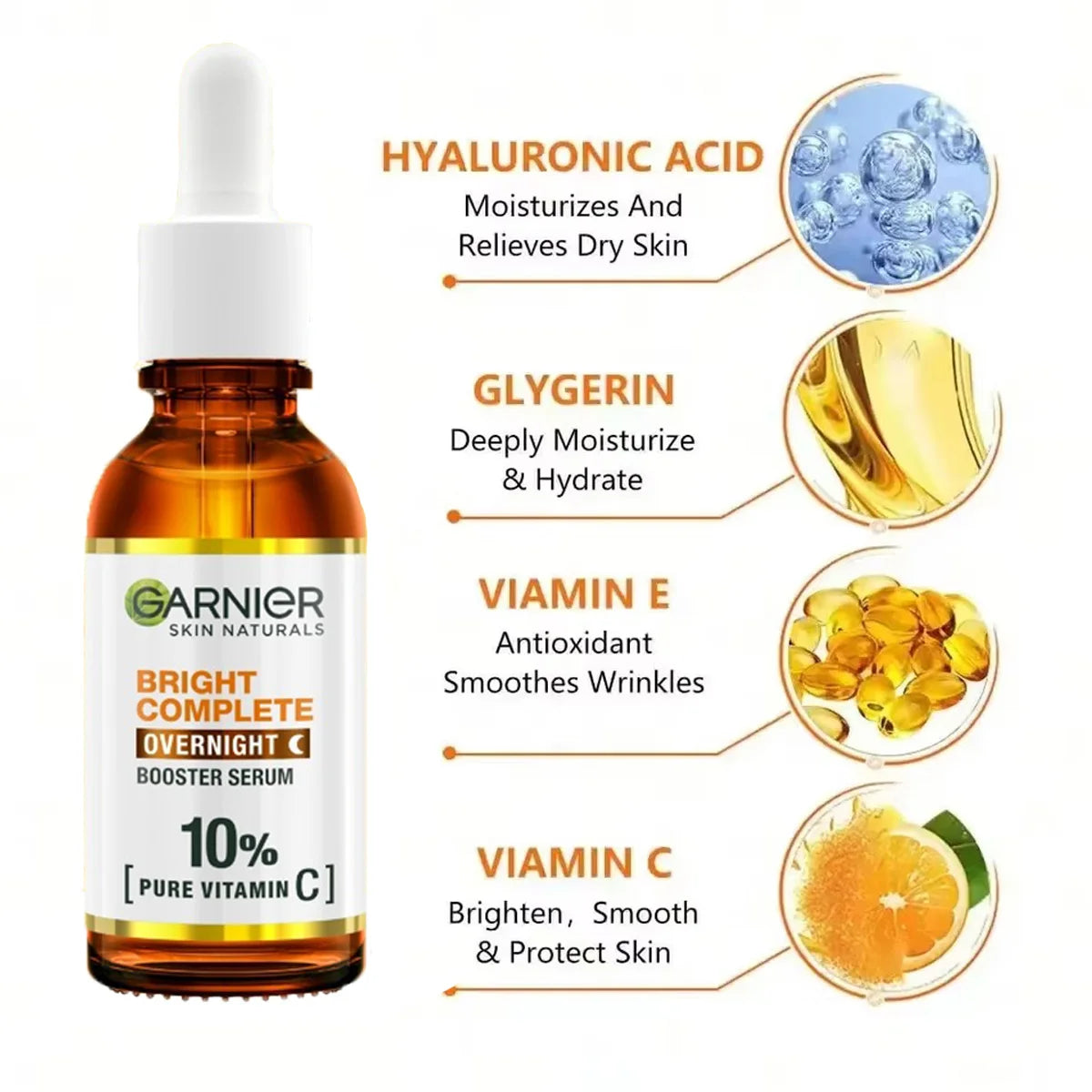 Vitamin C Face Serum — Brightens Skin & Reduces Blackheads