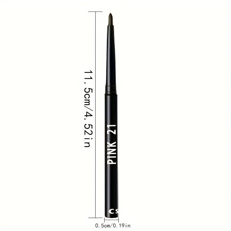 Waterproof Black Eyeliner Pencil (5-Pack) — Smudge-Proof All Day