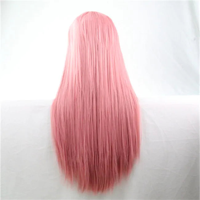 80cm Cosplay Wig — Long Straight Style in Bold Colors