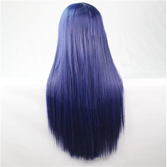 80cm Cosplay Wig — Long Straight Style in Bold Colors