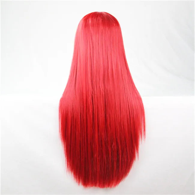 80cm Cosplay Wig — Long Straight Style in Bold Colors