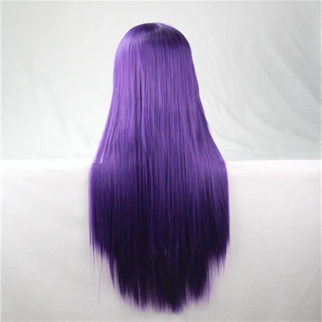80cm Cosplay Wig — Long Straight Style in Bold Colors