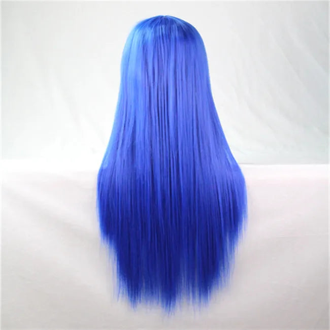 80cm Cosplay Wig — Long Straight Style in Bold Colors