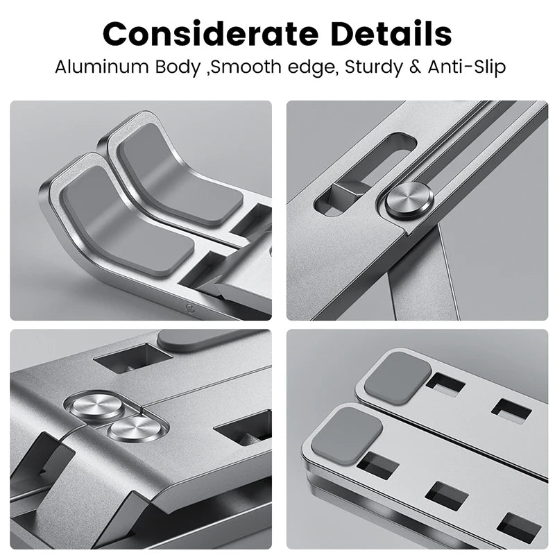 Foldable Aluminum Laptop Stand