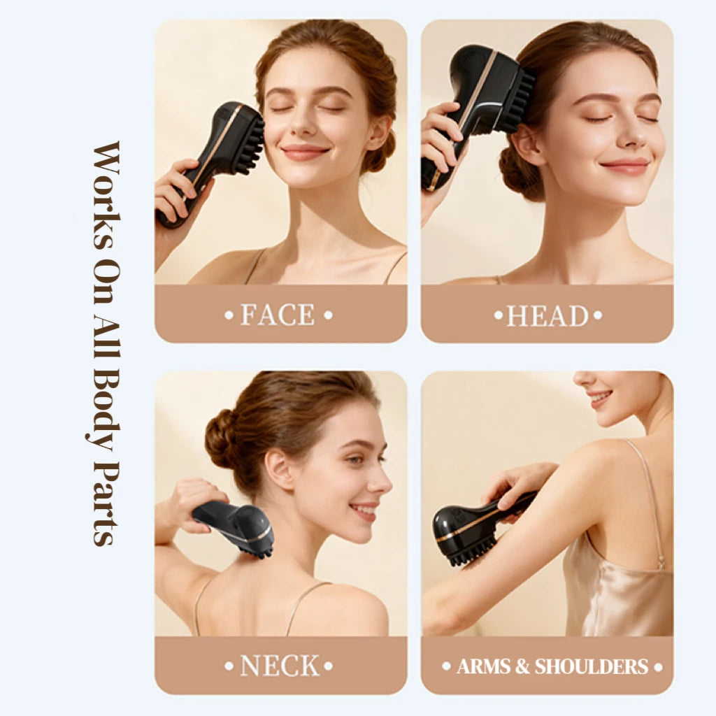 Electric Scalp Massage Comb — Stimulates Hair Growth