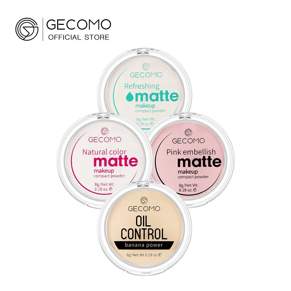 Mattifying Compact Powder — 12-Hour Shine Control