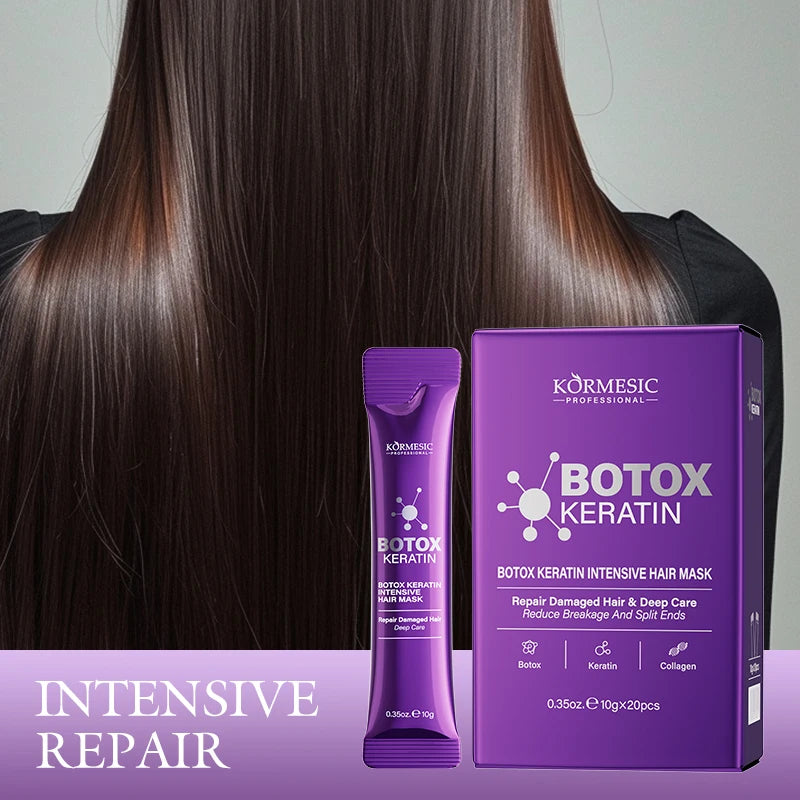 Keratin Hair Mask — Repairs Damaged Hair in 5 Seconds