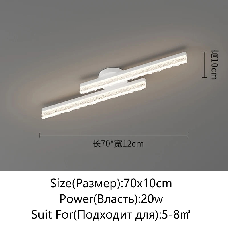 Modern Eye Protection LED Ceiling Light For Bedroom Living Room Balcony Decoration Ceiling Light With Adjustable Lighting
