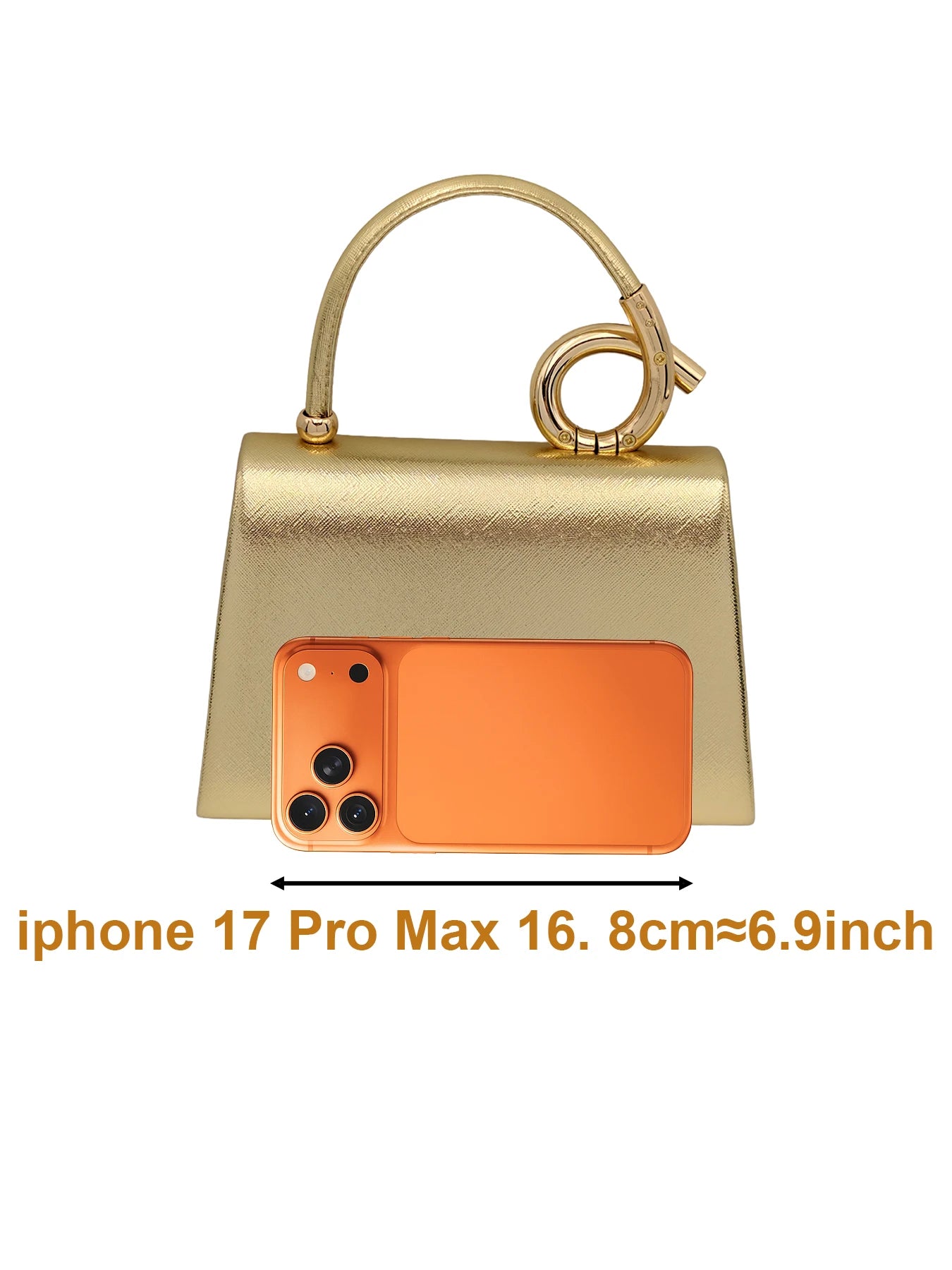 Flip-Top Evening Handbag — Refined Elegance for Special Nights