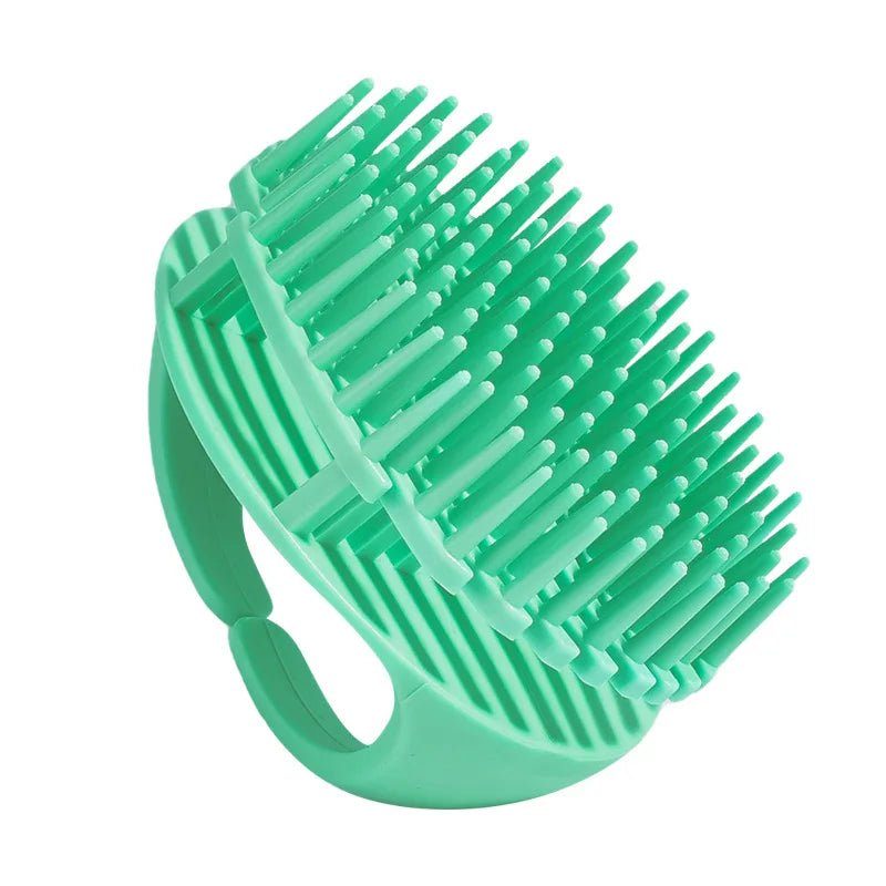 Silicone Scalp Massager Brush — Deep Clean and Relax