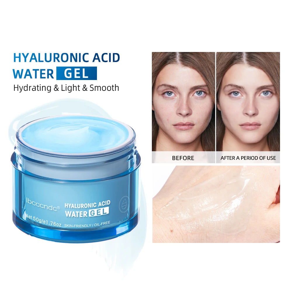 Hyaluronic Water Gel Moisturizer — All-Day Hydration for Dry Skin