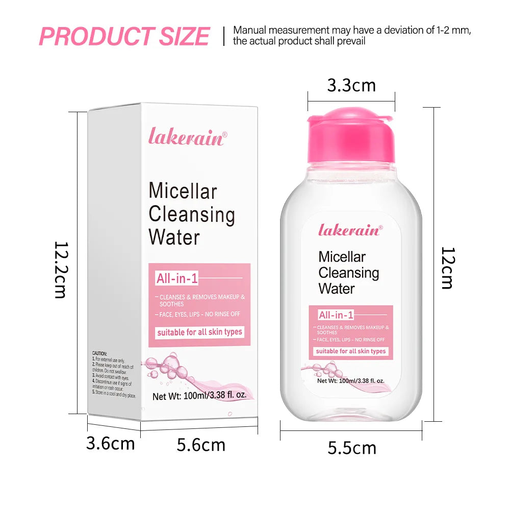Micellar Water — Gentle Makeup Remover for Face & Eyes