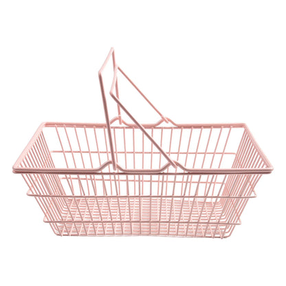 Storage Organizer Pink Girl Mini Storage Basket Desktop Finishing Cosmetics Jewelry Storage Organizador Laundry Basket Breadbask