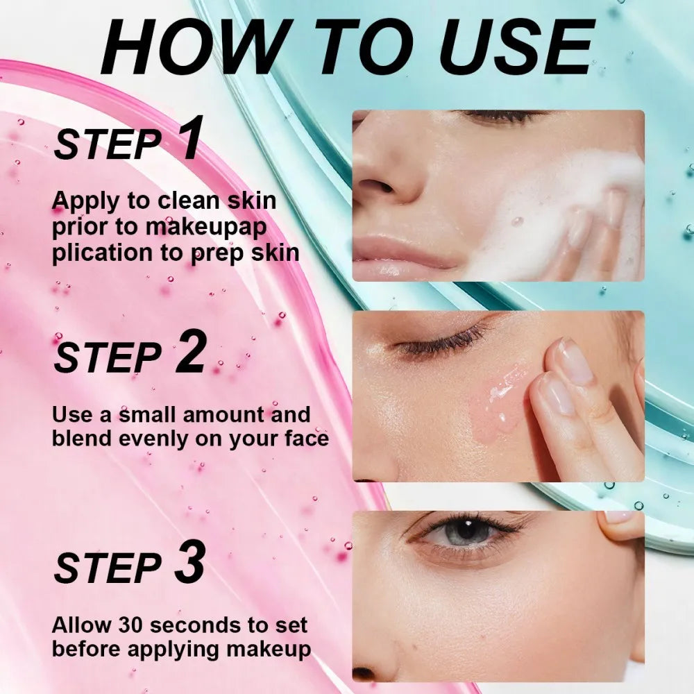 Hydrating Priming Gel — Refines Pores for a Flawless Makeup Base