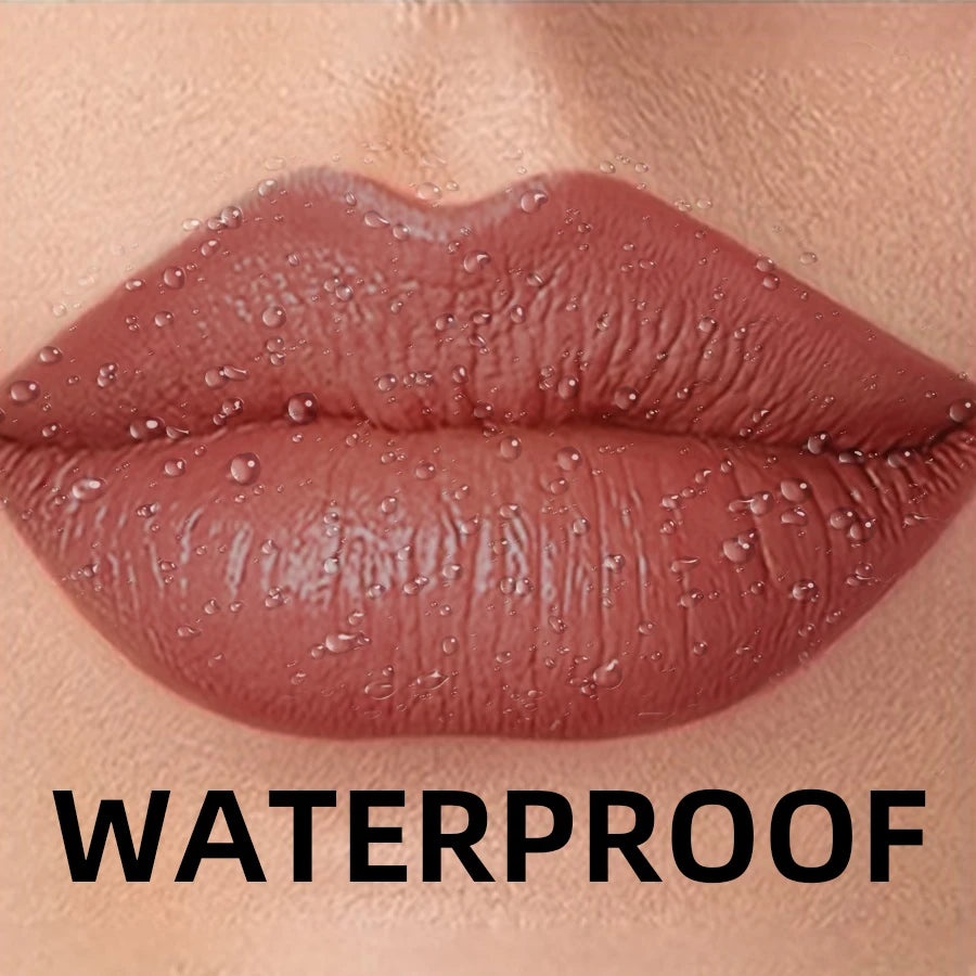 Waterproof Lip Glaze Stain — Long-Wear Color, Zero Touch-Ups