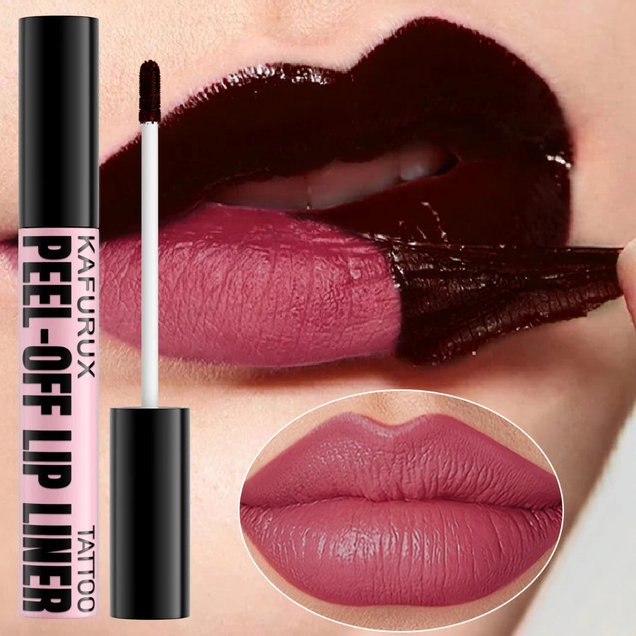 Peel-Off Lip Stain — All-Day Color That Never Fades