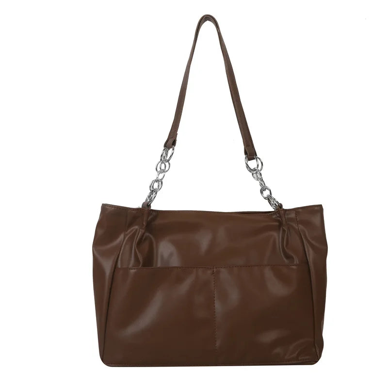 Casual Waterproof Handbag — Everyday Shoulder Bag for Women