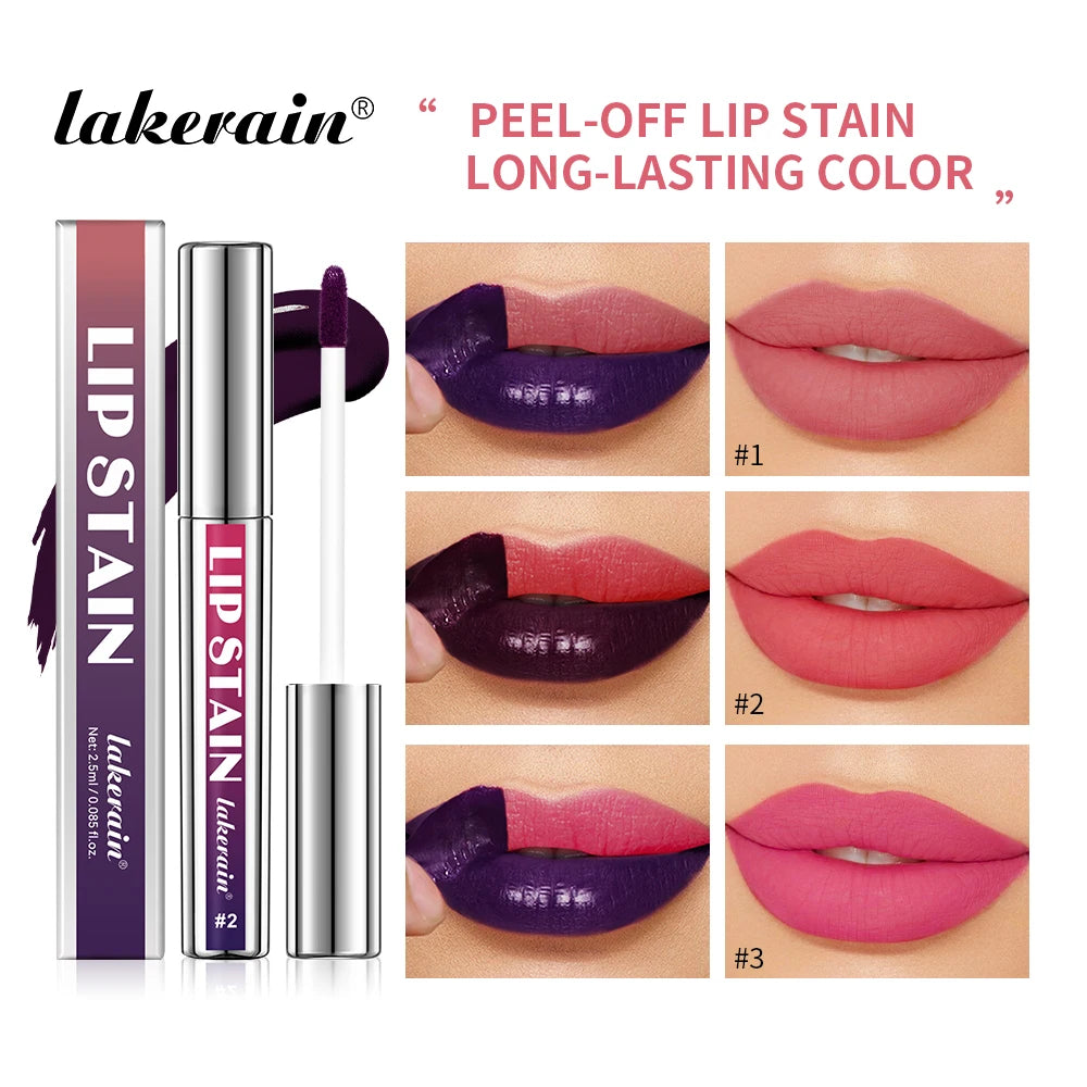 Non-Stick Peel-Off Lip Stain — Color That Doesn't Budge