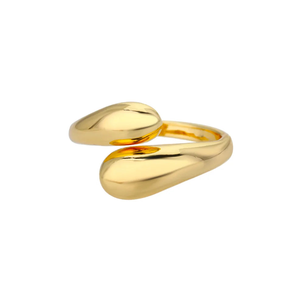 The Ring That Never Fades — Adjustable Gold Band, Waterproof