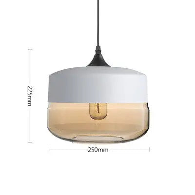 Nordic Pendant Lights Modern Glass Hanging Lamp for Restaurant Living Bedroom Indoor Decoration Lighting Luminaire Suspension