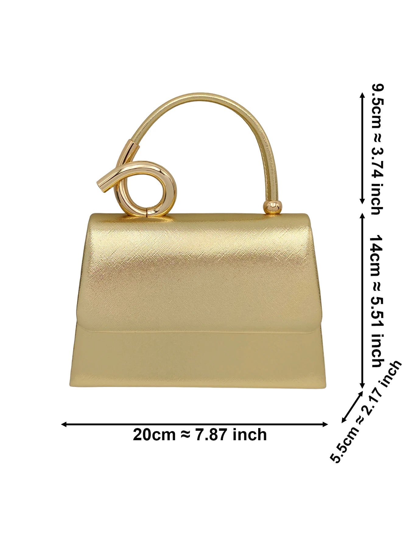 Flip-Top Evening Handbag — Refined Elegance for Special Nights