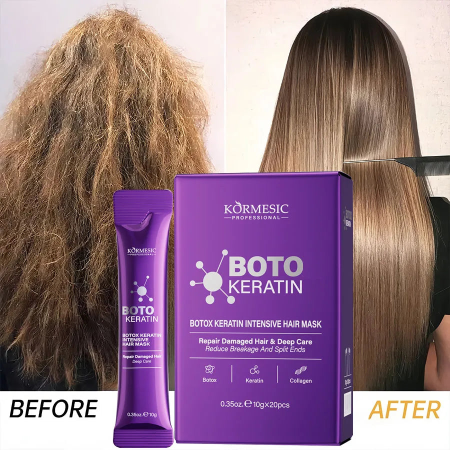 Keratin Hair Mask — Repairs Damaged Hair in 5 Seconds