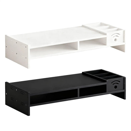 2-Tier Monitor Riser & Desk Organizer