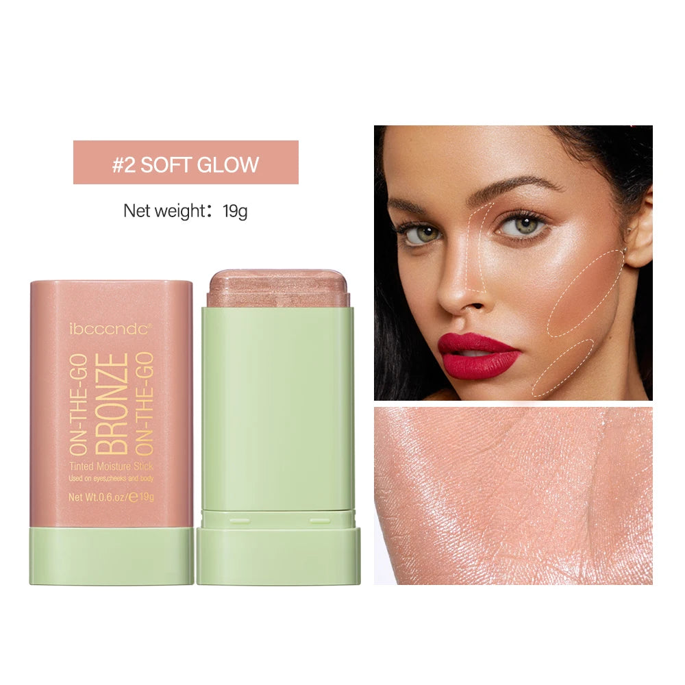 Easy Blend Cream Blush Stick — Waterproof Color Payoff