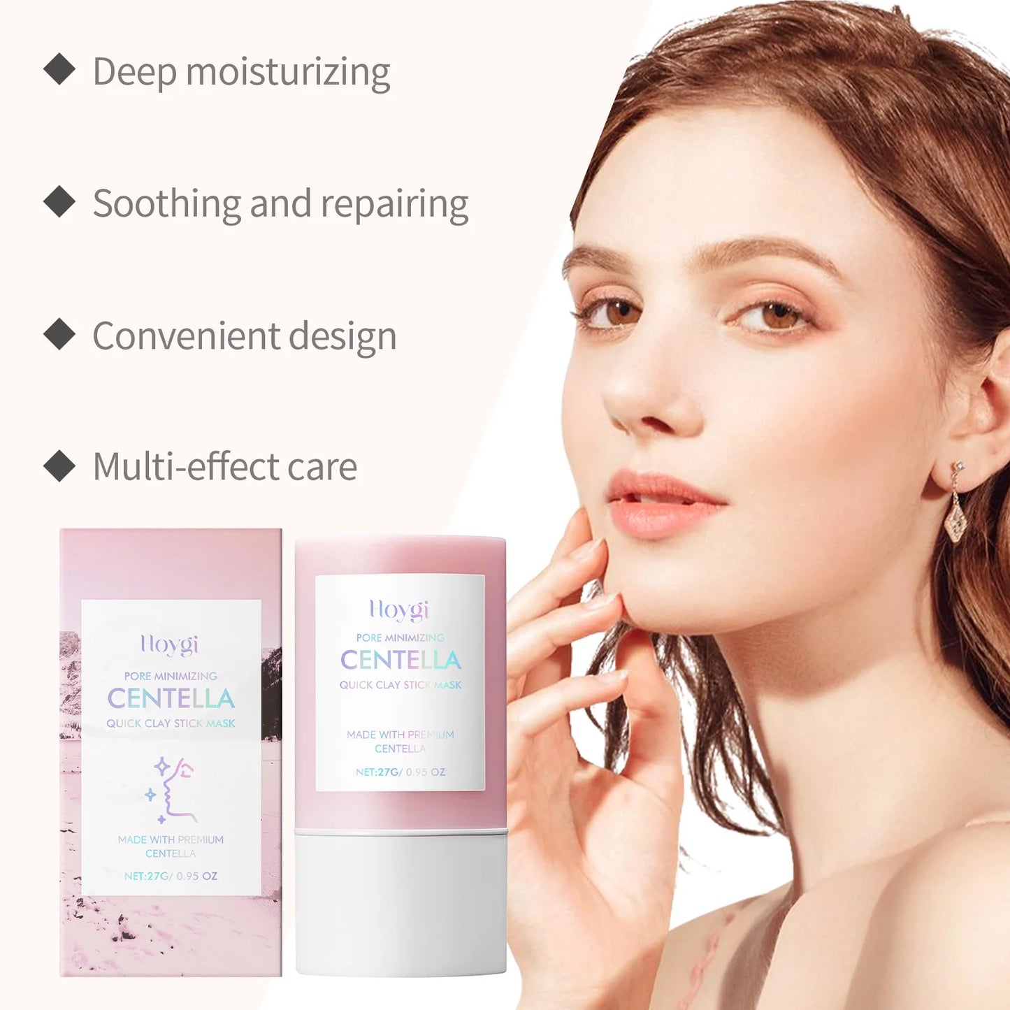Centella Clay Stick Mask — 5-Minute Glow, Zero Mess