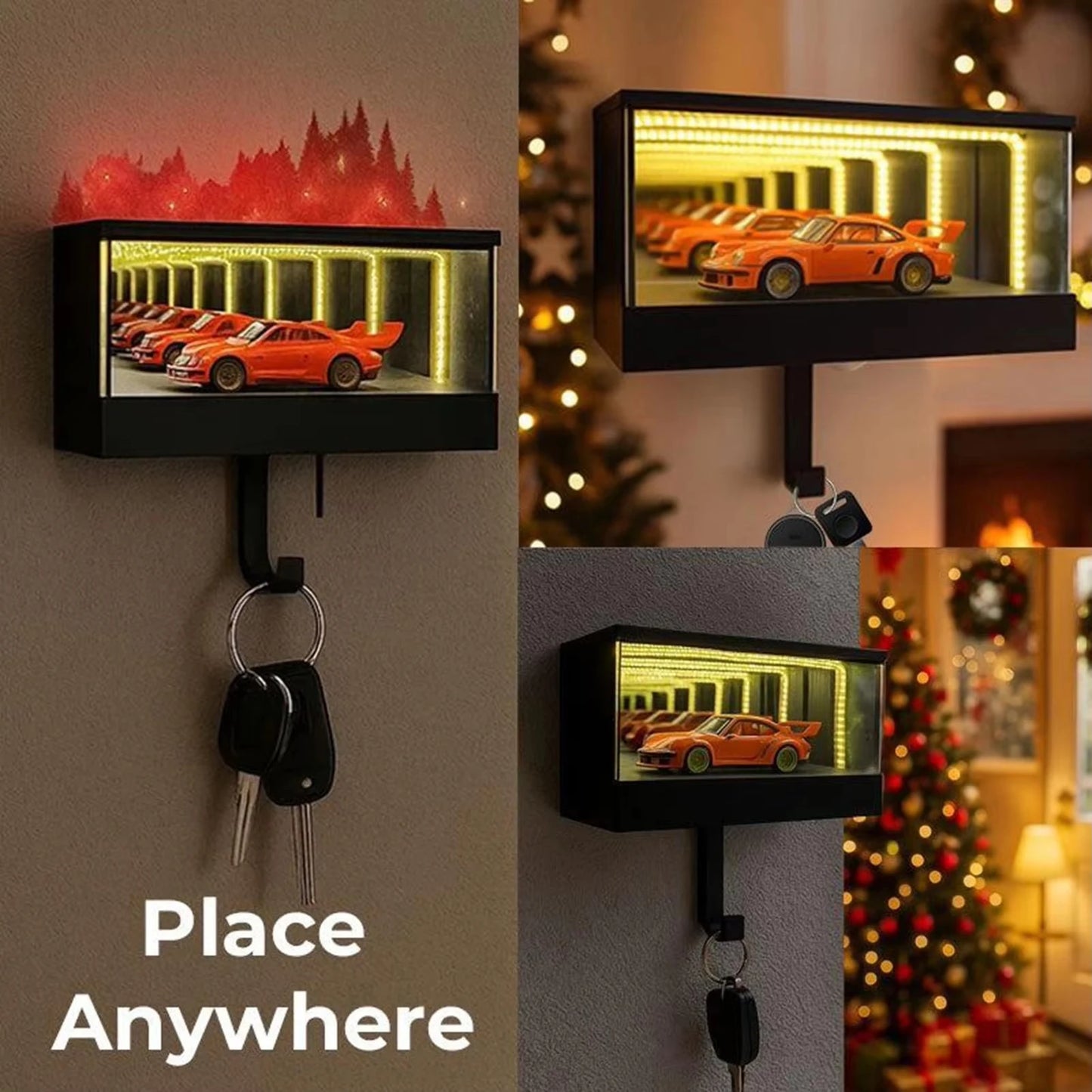 LED Key Holder & Organizer