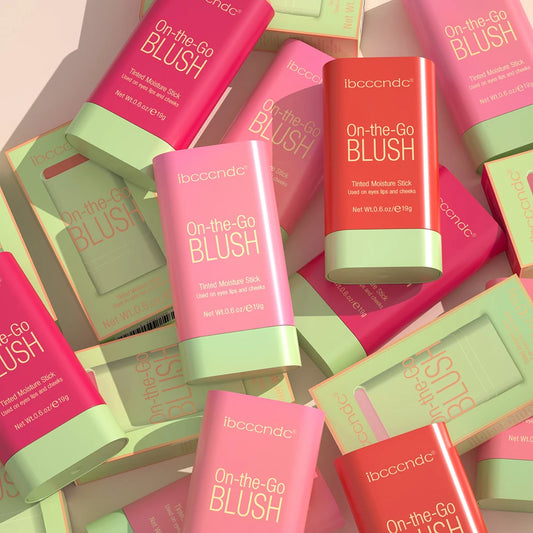 Easy Blend Cream Blush Stick — Waterproof Color Payoff