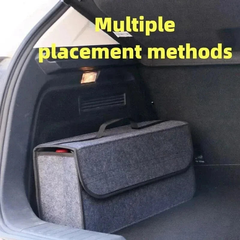 Car Trunk Organizer - Felt Storage Box