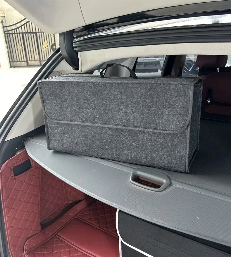 Car Trunk Organizer - Felt Storage Box