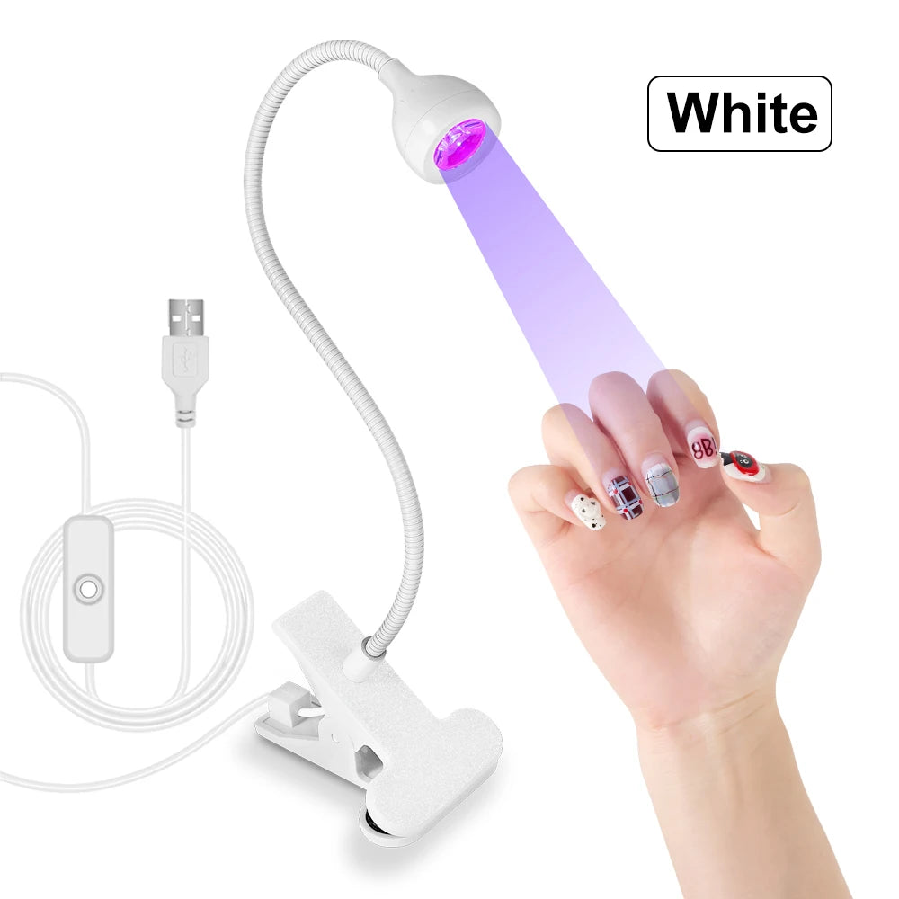 Portable LED UV Nail Lamp — Fast-Cure Gel Polish Dryer