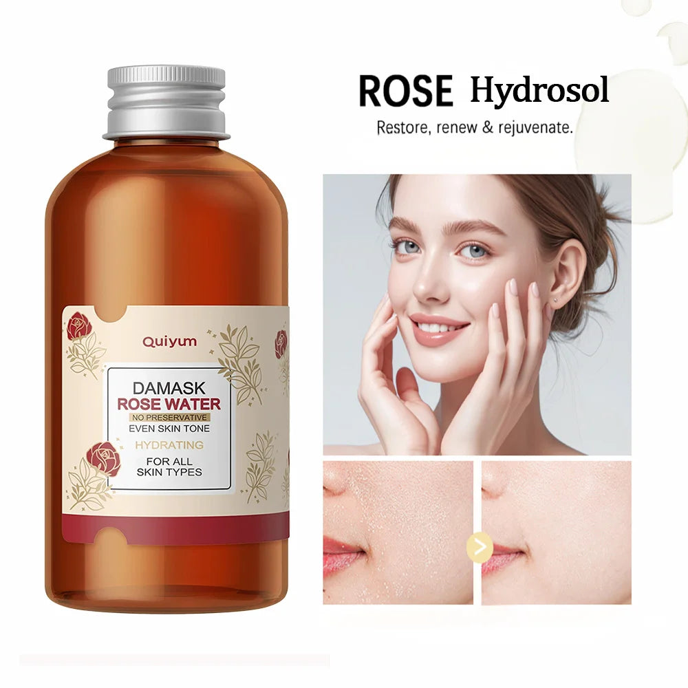 Organic Rose Petal Toner — A Calming Everyday Refresh