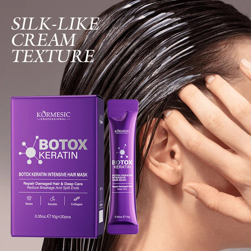 Keratin Hair Mask — Repairs Damaged Hair in 5 Seconds
