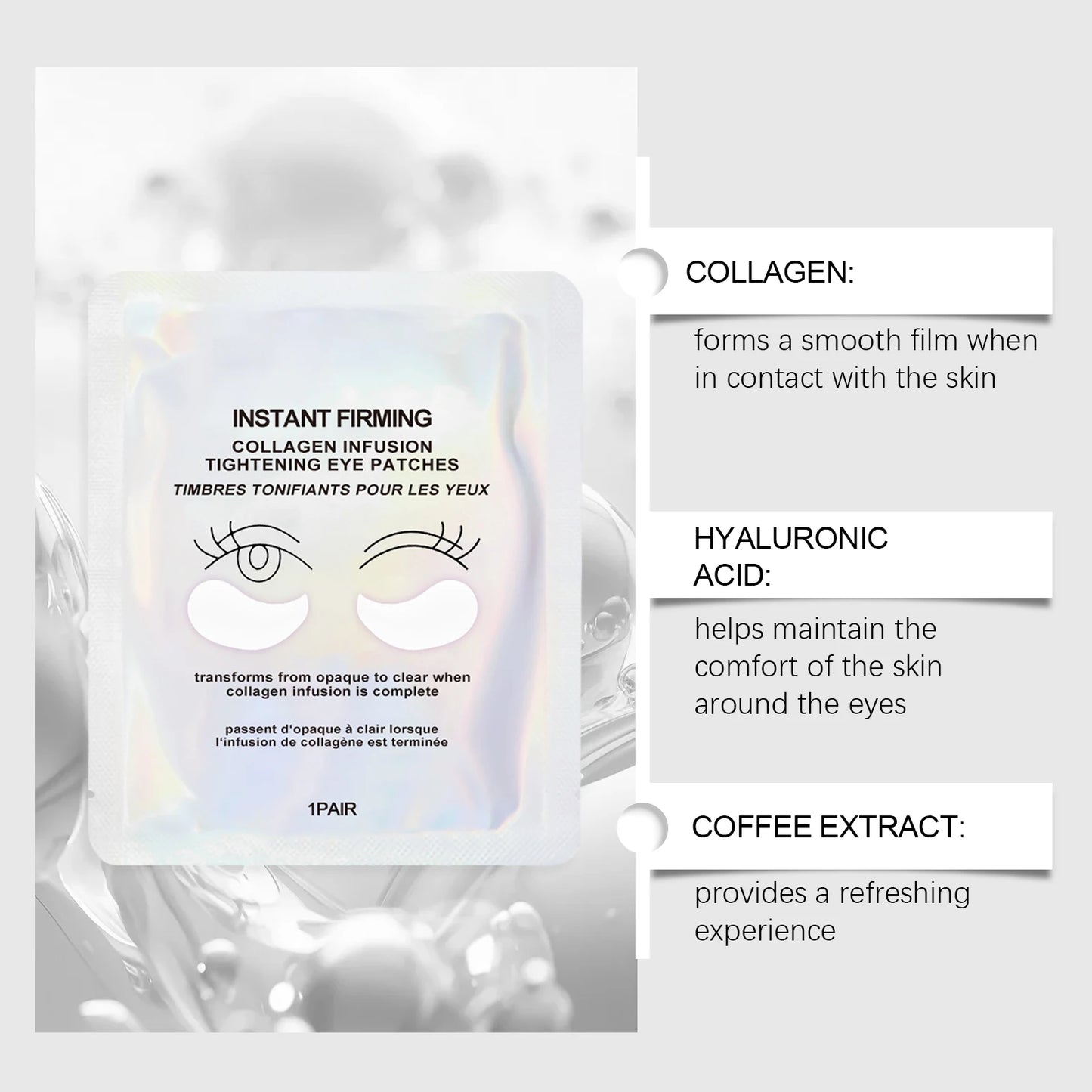 Collagen Under Eye Patches — Intense Hydration & Firming Effect