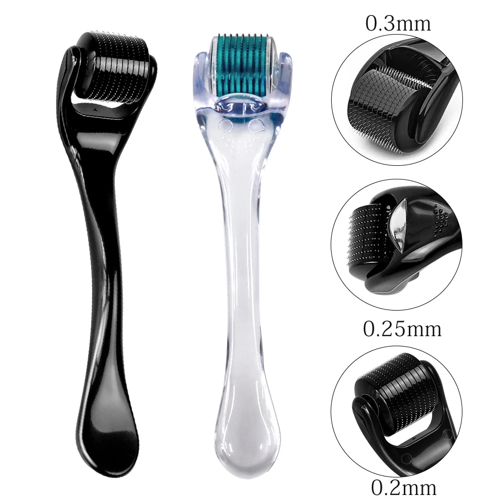 Microneedle Derma Roller — Boosts Hair Growth & Skin Renewal