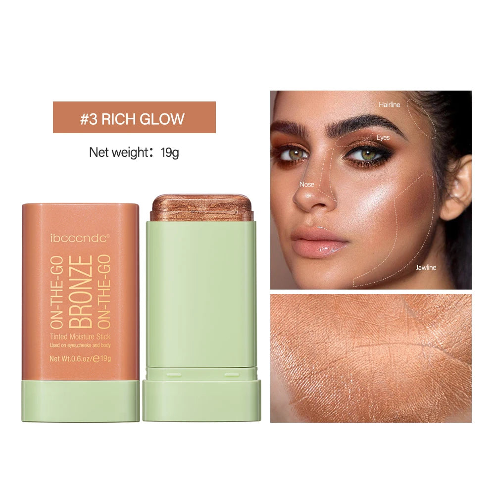 Easy Blend Cream Blush Stick — Waterproof Color Payoff
