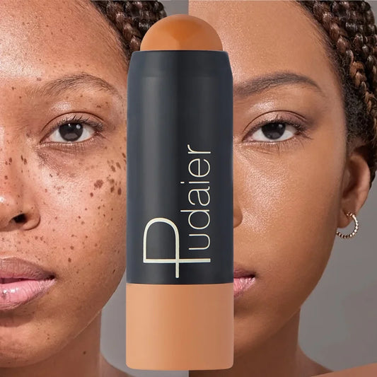 2-in-1 Foundation & Concealer Stick — Full Coverage, Waterproof