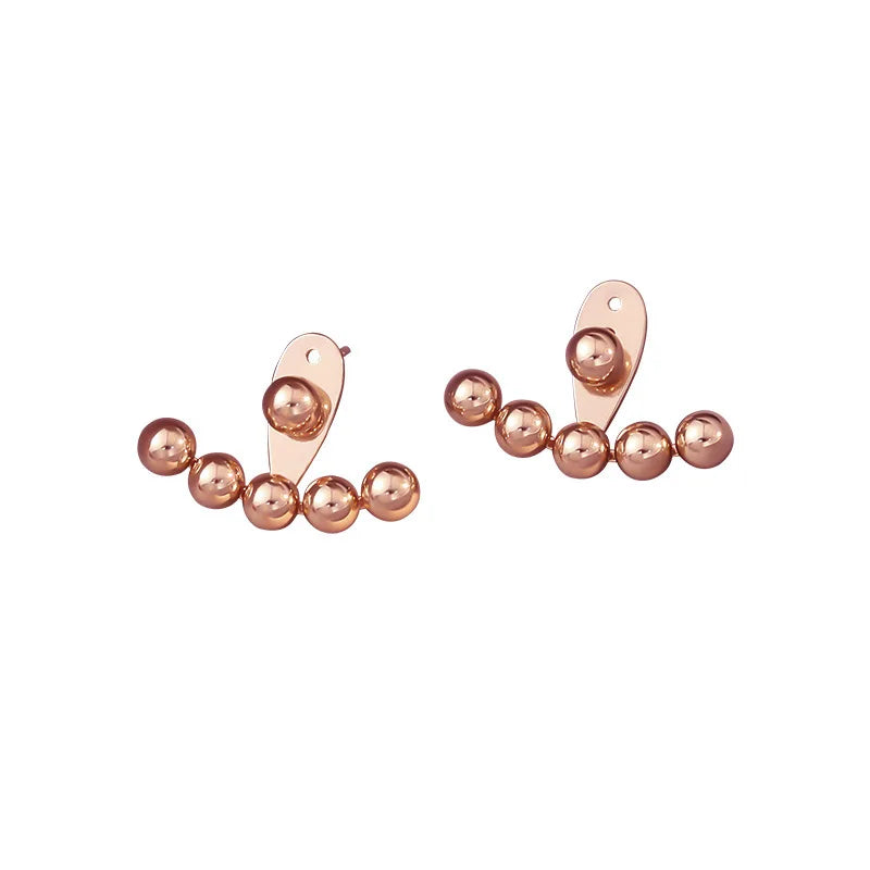 The Studs You Never Think About Again — Beaded Gold, Waterproof