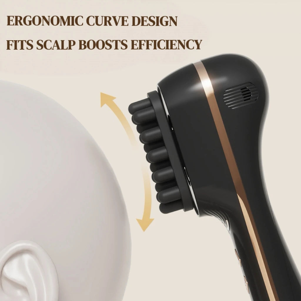 Electric Scalp Massage Comb — Stimulates Hair Growth