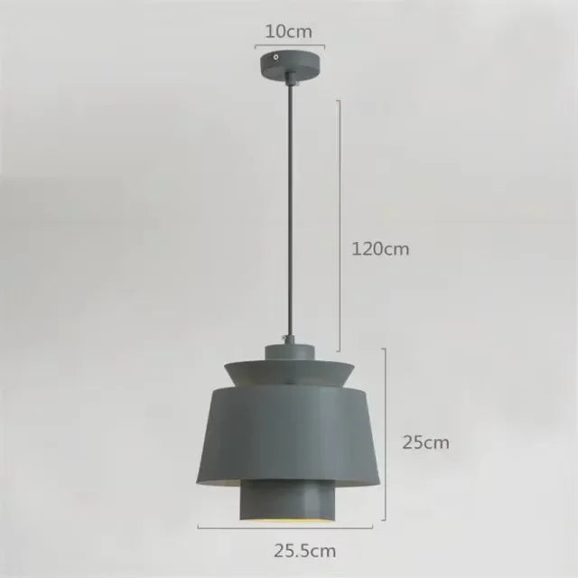 Modern Creative Macaron LED Pendant Lamp Restaurant Bedroom Bar Bar Cafe Milk Tea Shop Office Chandelier Interior Decor Lighting