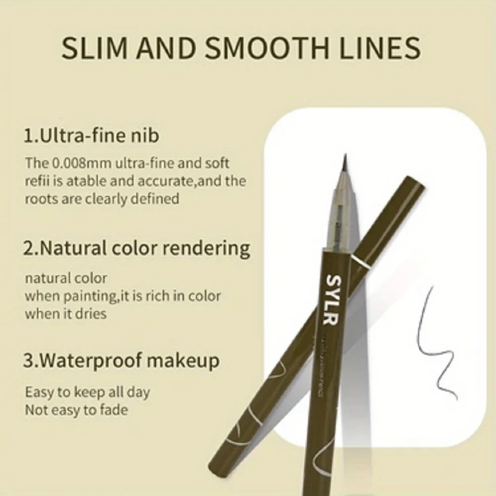 Ultra-Fine Eyebrow Pen — Natural, Feathery Strokes That Stay All Day