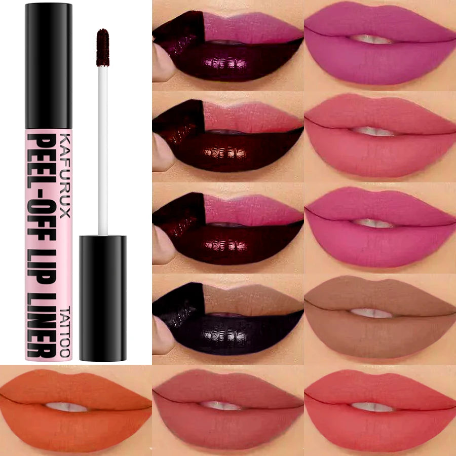 Peel-Off Lip Stain — All-Day Color That Never Fades