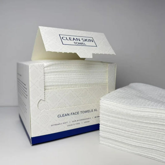 Thick Disposable Cleansing Towels — Effortless Clean On the Go